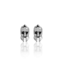 Load image into Gallery viewer, Warrior Helm Studs - Sterling Silver
